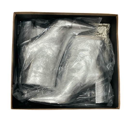 ZADIG AND VOLTAIRE GLIMMER SILVER BOOT - Picture 4 of 7